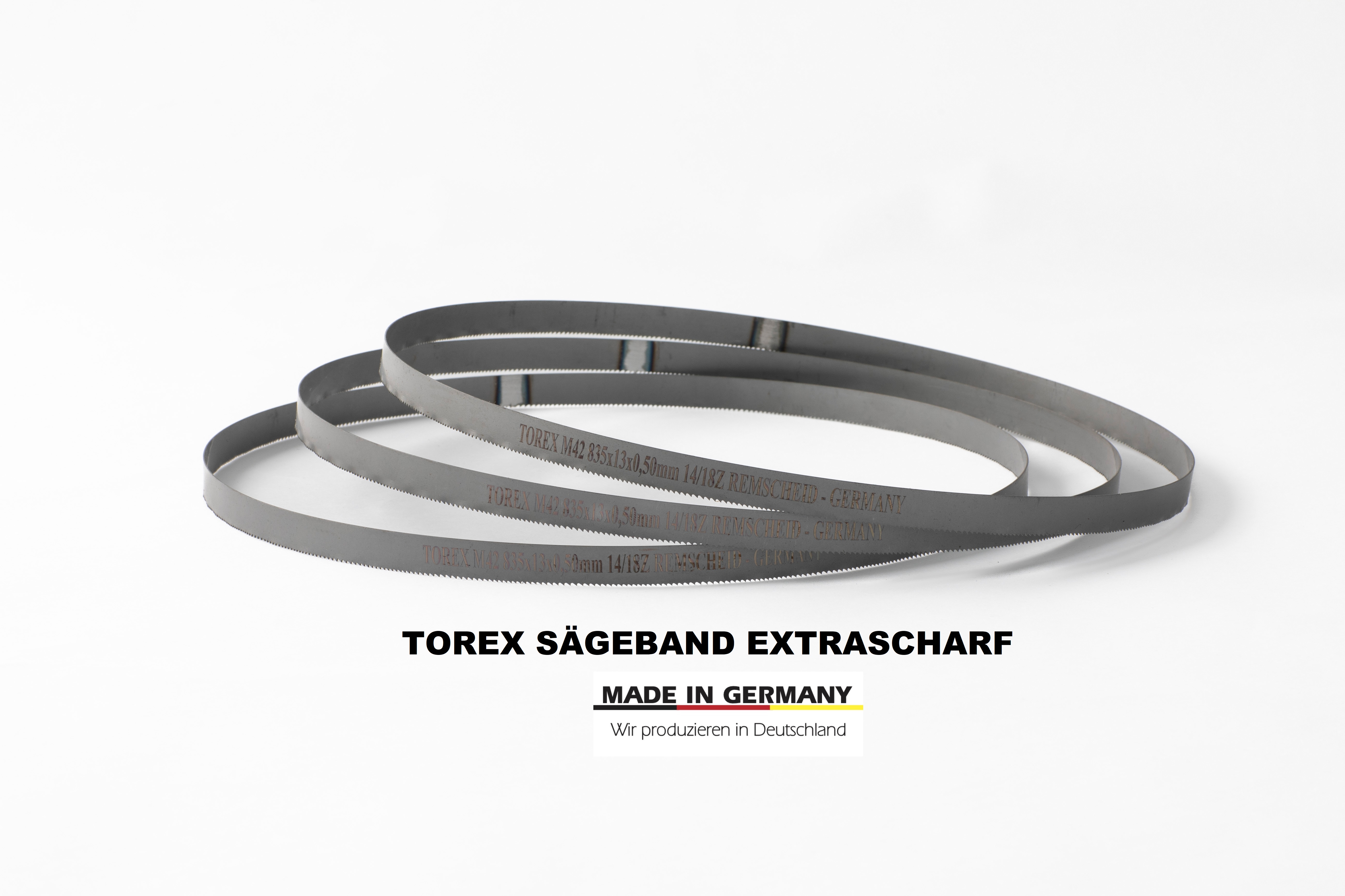 DeWalt DCS371N Bimetall Sägeband 835 x 13 x 0,5 mm 14 ZpZ für Akku Bandsäge 3 Stück DeWalt DCS371N Bimetall Sägeband 835 x 13 x 0,5 mm 14 ZpZ für Akku Bandsäge 3 Stück